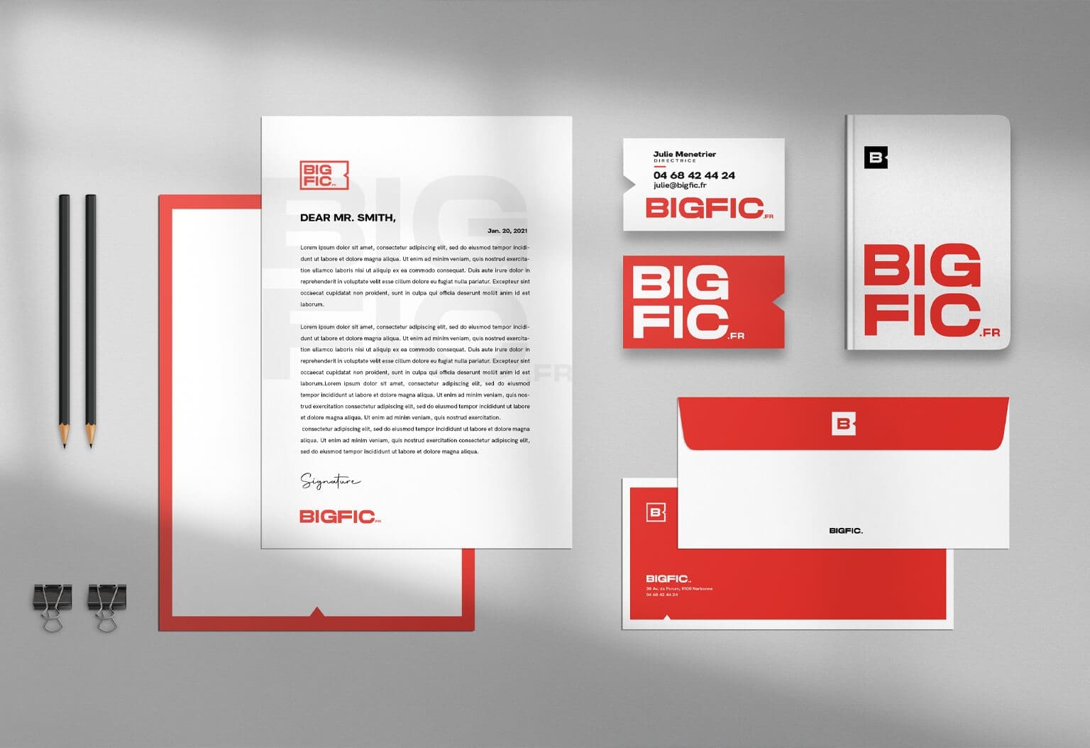 Charte graphique Bigfic